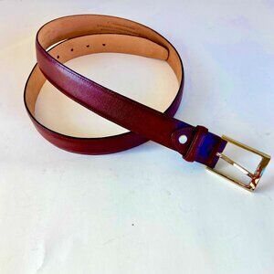 Beckett Simonon Handmade Brown Leather Belt Sz 40